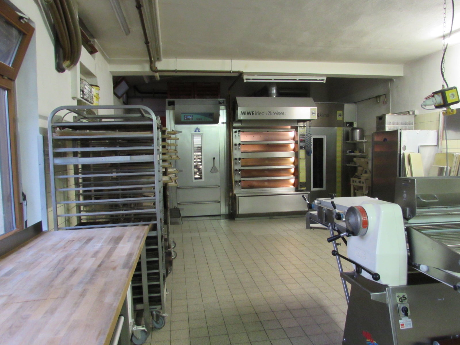 Backstube der Bäckerei Gürsching